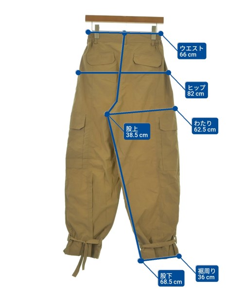 Mijeong Park（ミジョンパーク）カーゴパンツ ベージュ サイズ:S レディース/2200614669121