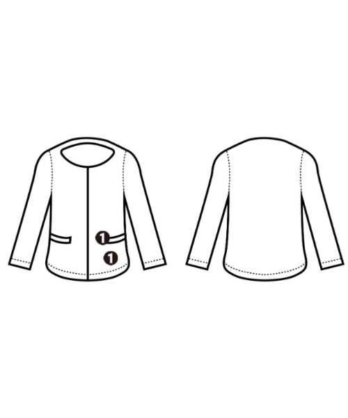 CALUX（キャラクス）ジャケット ベージュ サイズ:F レディース/2200644768917