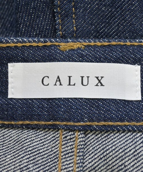 CALUX（キャラクス）デニムパンツ 青 サイズ:36(S位) レディース/2200615763040