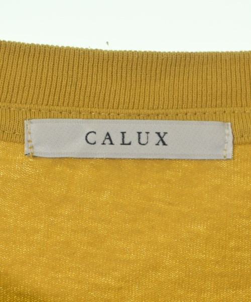 CALUX（キャラクス）Tシャツ・カットソー 黄 サイズ:F レディース/2200610649059