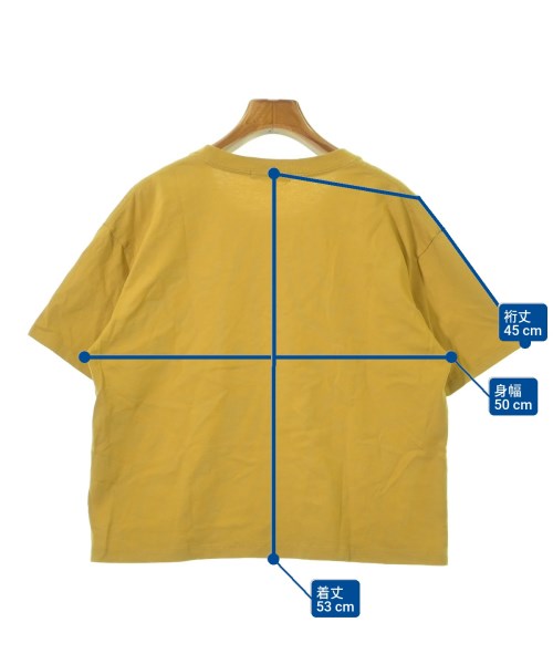 CALUX（キャラクス）Tシャツ・カットソー 黄 サイズ:F レディース/2200610649059