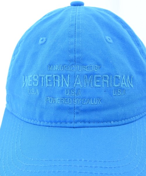 CALUX（キャラクス）キャップ 青 サイズ:- レディース/2200659008039