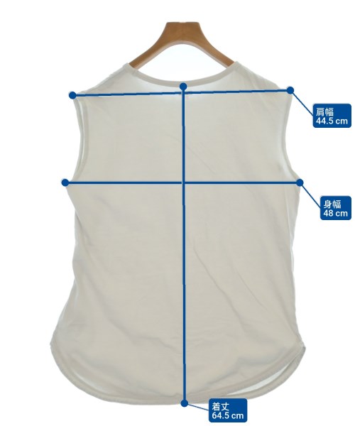 CALUX（キャラクス）ノースリーブ 白 サイズ:M レディース/2200635629036