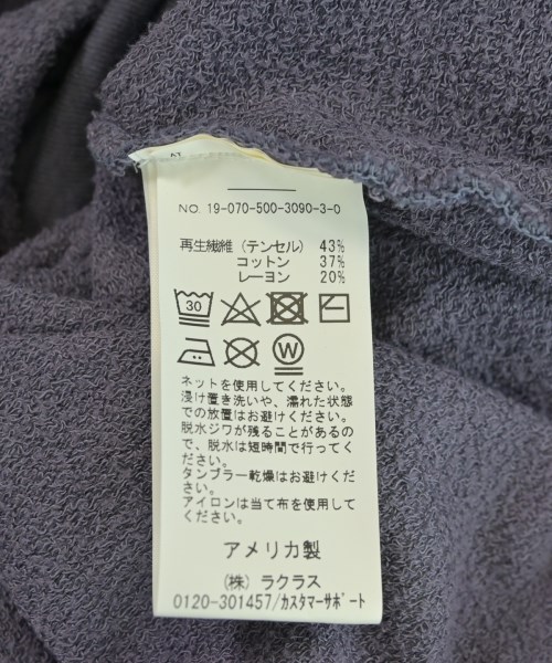 CALUX（キャラクス）Tシャツ・カットソー 紫 サイズ:ONE レディース/2200720968101