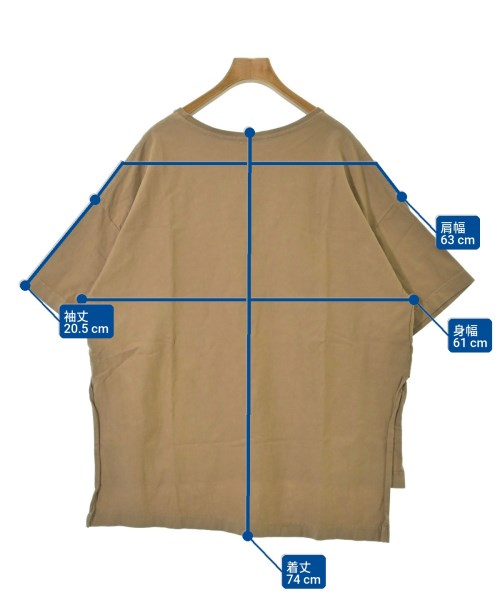 CALUX（キャラクス）Tシャツ・カットソー ベージュ サイズ:F レディース/2200685327043