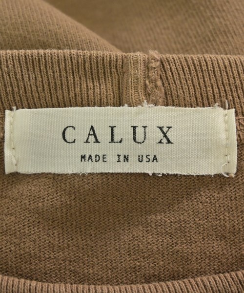 CALUX（キャラクス）Tシャツ・カットソー 茶 サイズ:F レディース/2200681575042