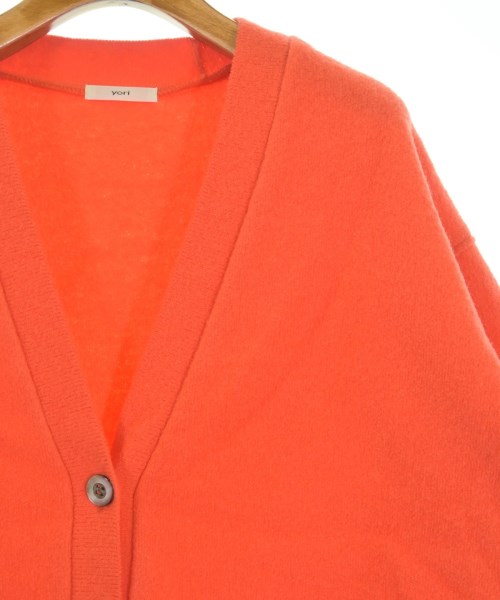 yori（ヨリ）カーディガン オレンジ サイズ:F レディース/2200636773035