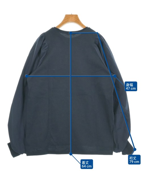 yori（ヨリ）Tシャツ・カットソー 紺 サイズ:F レディース/2200628161055