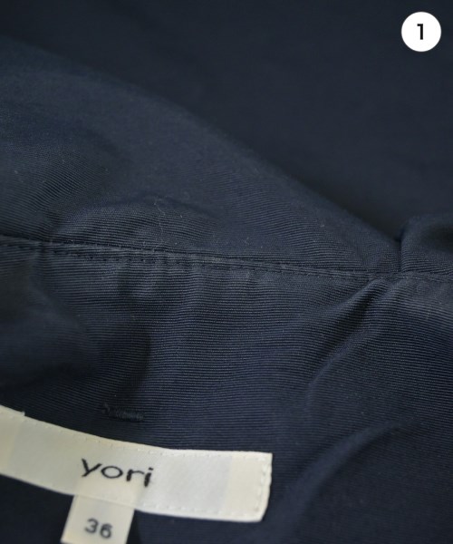yori（ヨリ）その他 紺 サイズ:36(S位) レディース/2200629443013