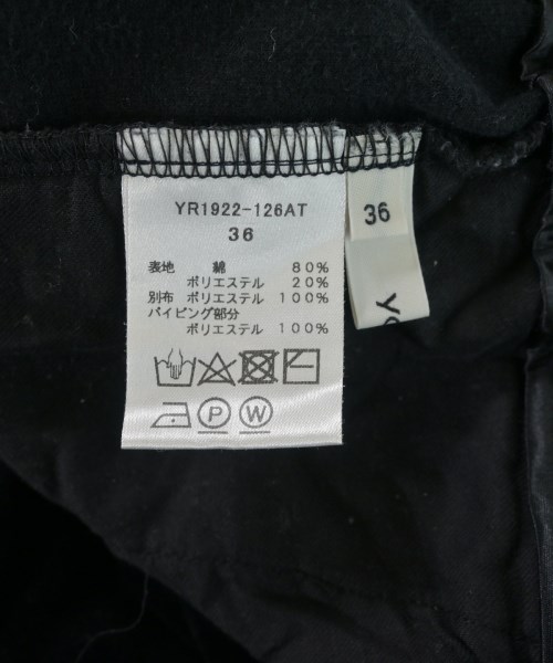 yori（ヨリ）その他 黒 サイズ:36(S位) レディース/2200635439048