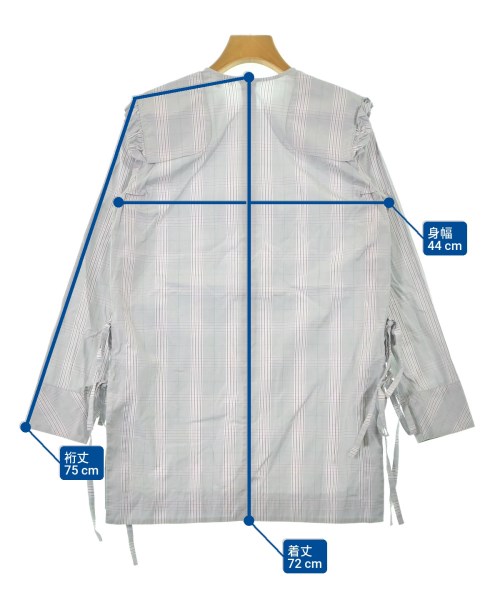 yori（ヨリ）ブラウス グレー サイズ:36(S位) レディース/2200633420062