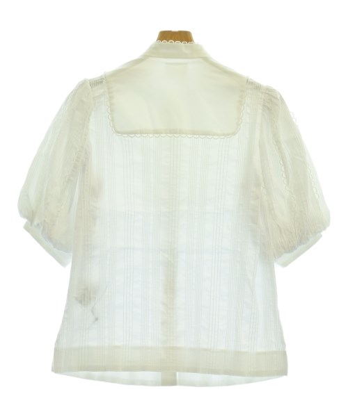yori（ヨリ）ブラウス 白 サイズ:36(S位) レディース/2200614030099