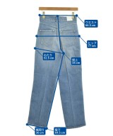yori（ヨリ）デニムパンツ 青 サイズ:36(S位) レディース/2200610905100
