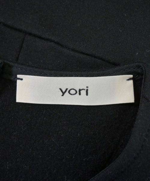 yori（ヨリ）Tシャツ・カットソー 黒 サイズ:F レディース/2200617682011