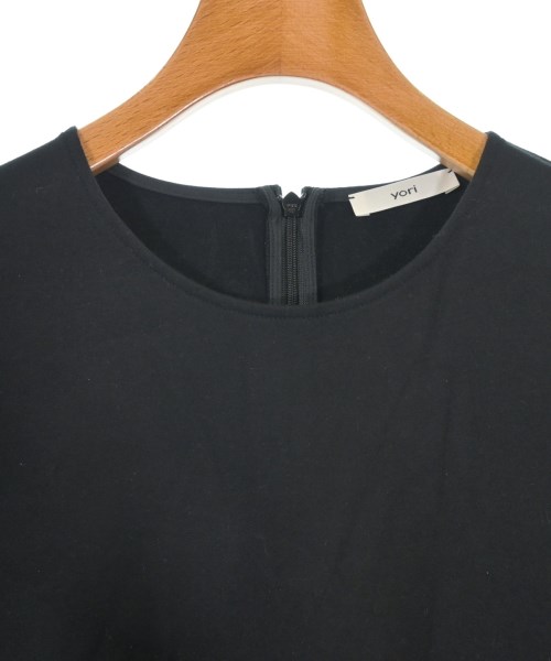yori（ヨリ）Tシャツ・カットソー 黒 サイズ:F レディース/2200617682011