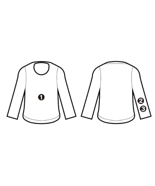 yori（ヨリ）Tシャツ・カットソー 白 サイズ:F レディース/2200617740056