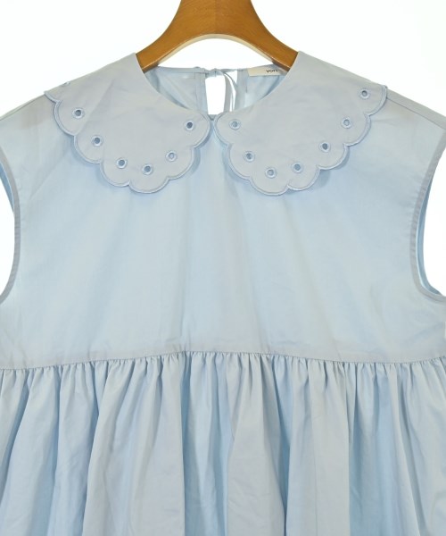 yori（ヨリ）ブラウス 青 サイズ:F レディース/2200610405082