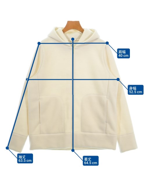 yori（ヨリ）パーカー 白 サイズ:38(M位) レディース/2200610405112