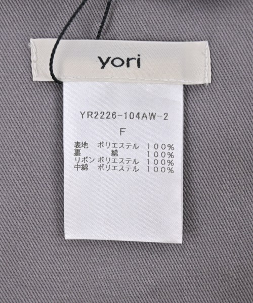 yori（ヨリ）マフラー グレー サイズ:- レディース/2200605651494