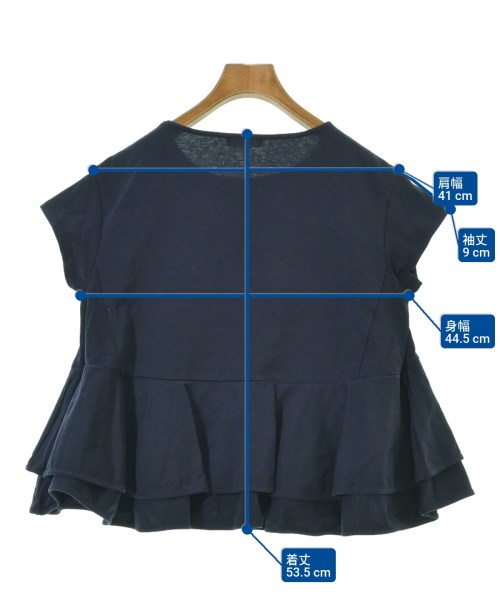 yori（ヨリ）Tシャツ・カットソー 紺 サイズ:F レディース/2200671027032