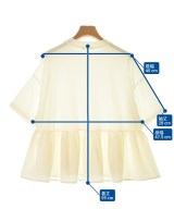 yori（ヨリ）Tシャツ・カットソー 白 サイズ:F レディース/2200674401075