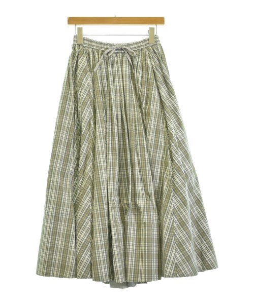 yori(ヨリ)ロング・マキシ丈スカート グレー サイズ:36(S位)/2200673800114