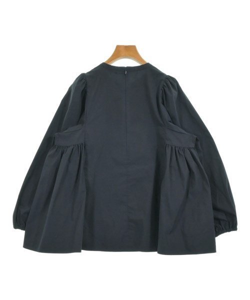 yori（ヨリ）ブラウス 紺 サイズ:36(S位) レディース/2200675428187