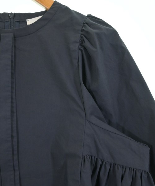 yori（ヨリ）ブラウス 紺 サイズ:36(S位) レディース/2200675428187