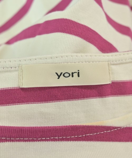 yori（ヨリ）Tシャツ・カットソー 白 サイズ:F レディース/2200681267039
