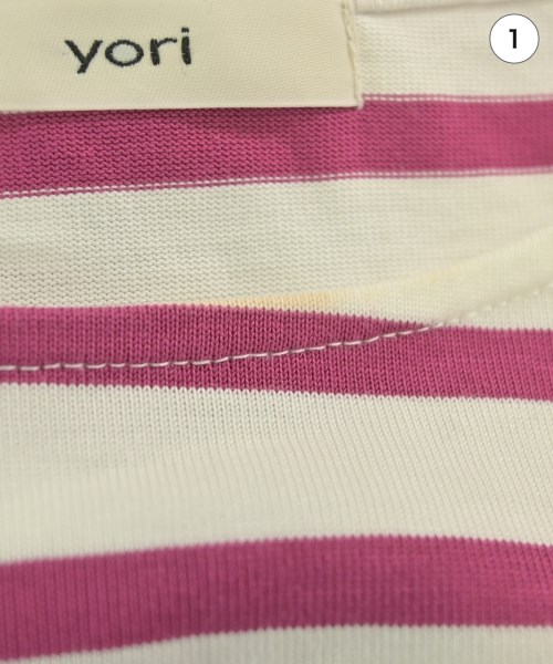 yori（ヨリ）Tシャツ・カットソー 白 サイズ:F レディース/2200681267039
