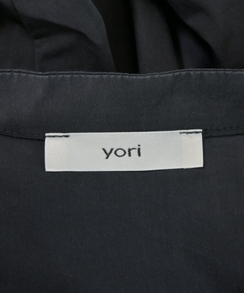 yori（ヨリ）カジュアルシャツ 黒 サイズ:F レディース/2200687786206