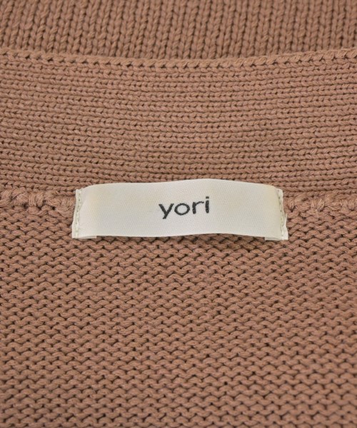 yori（ヨリ）カーディガン 茶 サイズ:F レディース/2200690266061
