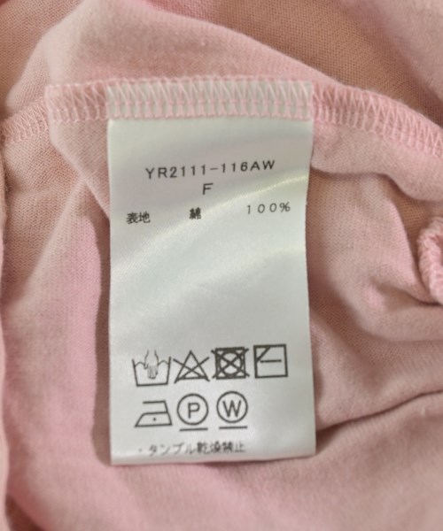 yori（ヨリ）Tシャツ・カットソー ピンク サイズ:F レディース/2200682785020