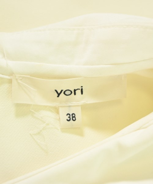 yori（ヨリ）ブラウス 白 サイズ:38(M位) レディース/2200694155026