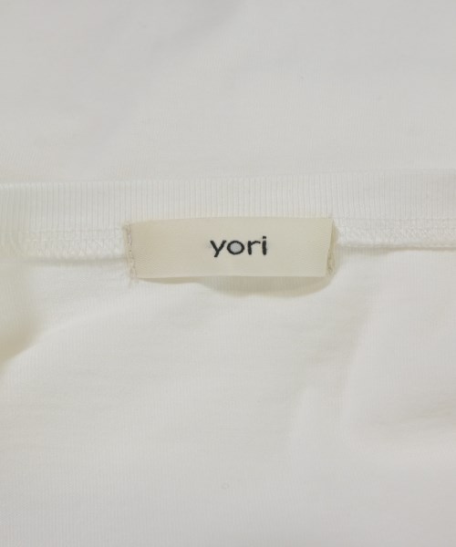 yori（ヨリ）Tシャツ・カットソー 白 サイズ:F レディース/2200694155033