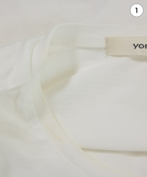 yori（ヨリ）Tシャツ・カットソー 白 サイズ:F レディース/2200694155033