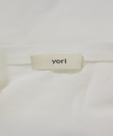 yori（ヨリ）Tシャツ・カットソー 白 サイズ:F レディース/2200694155033