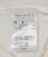 yori（ヨリ）Tシャツ・カットソー 白 サイズ:F レディース/2200698681057
