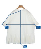 yori（ヨリ）Tシャツ・カットソー 白 サイズ:F レディース/2200698681057
