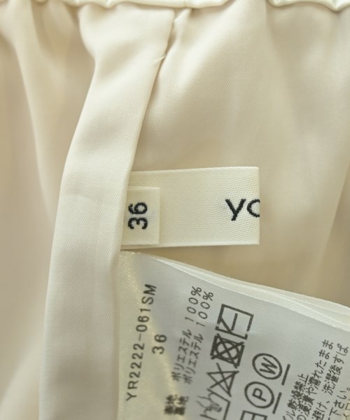 yori（ヨリ）その他 白 サイズ:36(S位) レディース/2200700310036