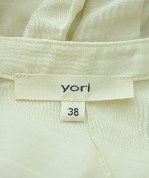 yori（ヨリ）ブラウス ベージュ サイズ:38(M位) レディース/2200700310098