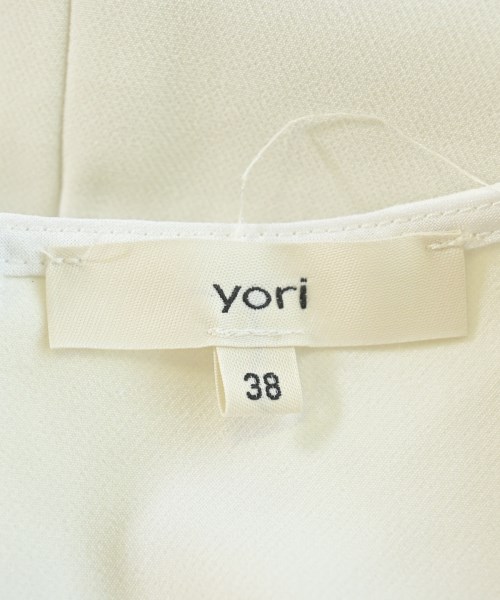 yori（ヨリ）ブラウス 白 サイズ:38(M位) レディース/2200690241020