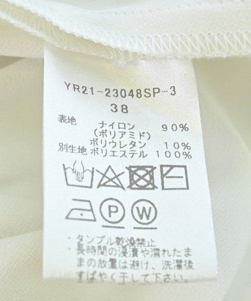yori（ヨリ）ブラウス 白 サイズ:38(M位) レディース/2200690241020