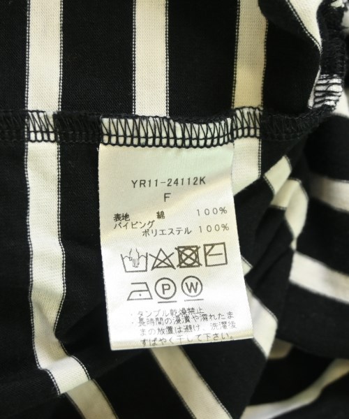 yori（ヨリ）Tシャツ・カットソー 黒 サイズ:F レディース/2200690241112
