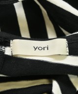yori（ヨリ）Tシャツ・カットソー 黒 サイズ:F レディース/2200690241112