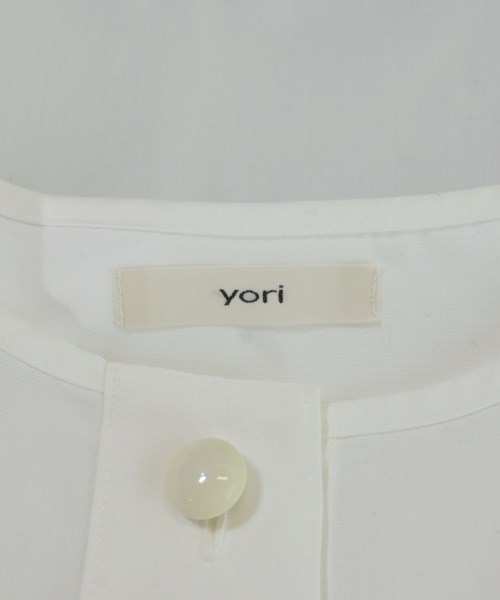 yori（ヨリ）ブラウス 白 サイズ:F レディース/2200654844083