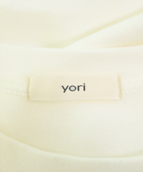 yori（ヨリ）Tシャツ・カットソー 白 サイズ:F レディース/2200643374102