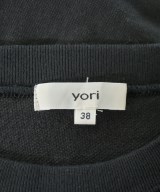 yori（ヨリ）スウェット 黒 サイズ:38(M位) レディース/2200658424038