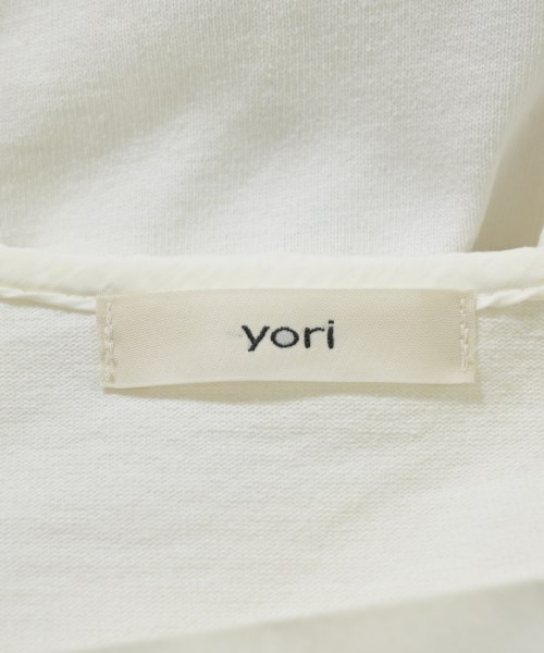 yori（ヨリ）Tシャツ・カットソー 白 サイズ:F レディース/2200647700037