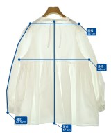 yori（ヨリ）ブラウス 白 サイズ:38(M位) レディース/2200656987030